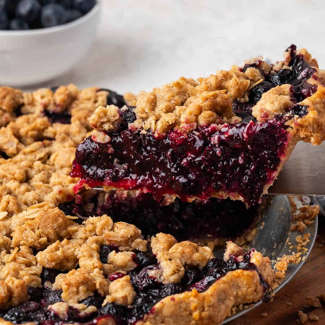 Gluten Free Blueberry Pie
