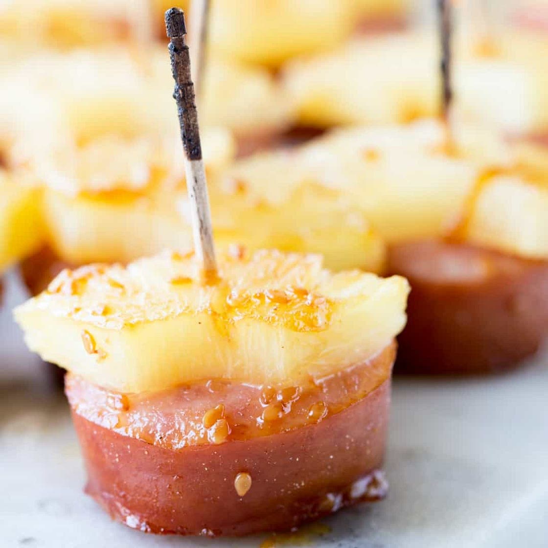 Glazed Kielbasa Bites