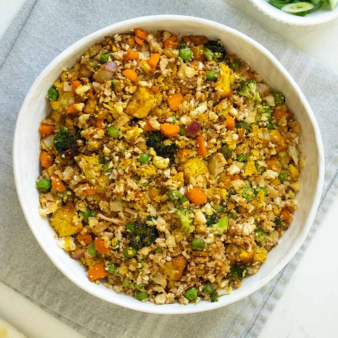 Air Fryer Cauliflower Rice