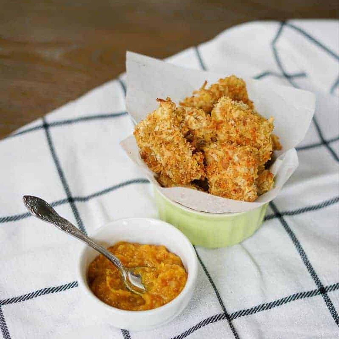 AIP Coconut Chicken Nuggets With Orange Marmalade Sauce (Paleo, Gluten-Free)