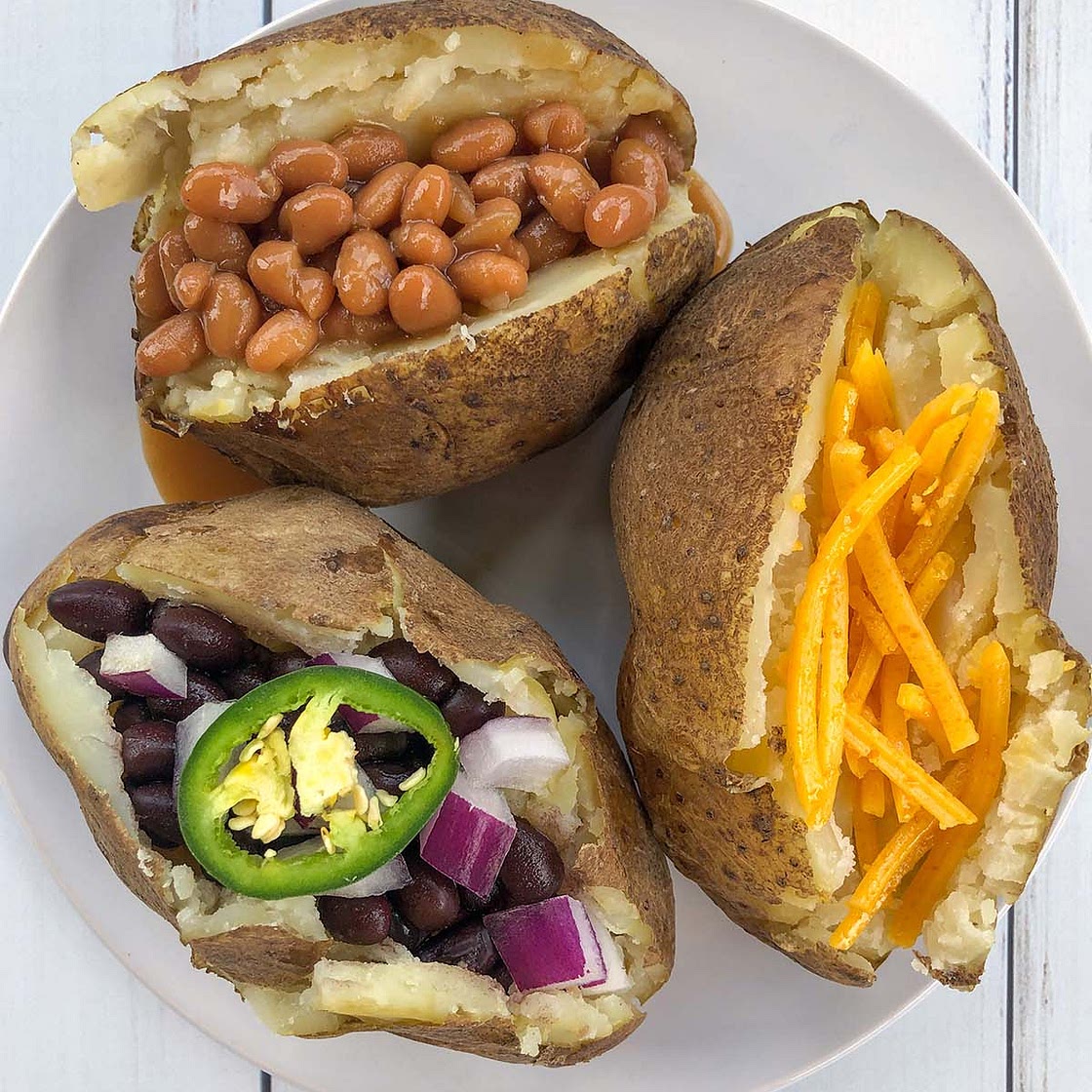 The Best Dairy Free Baked Potatoes