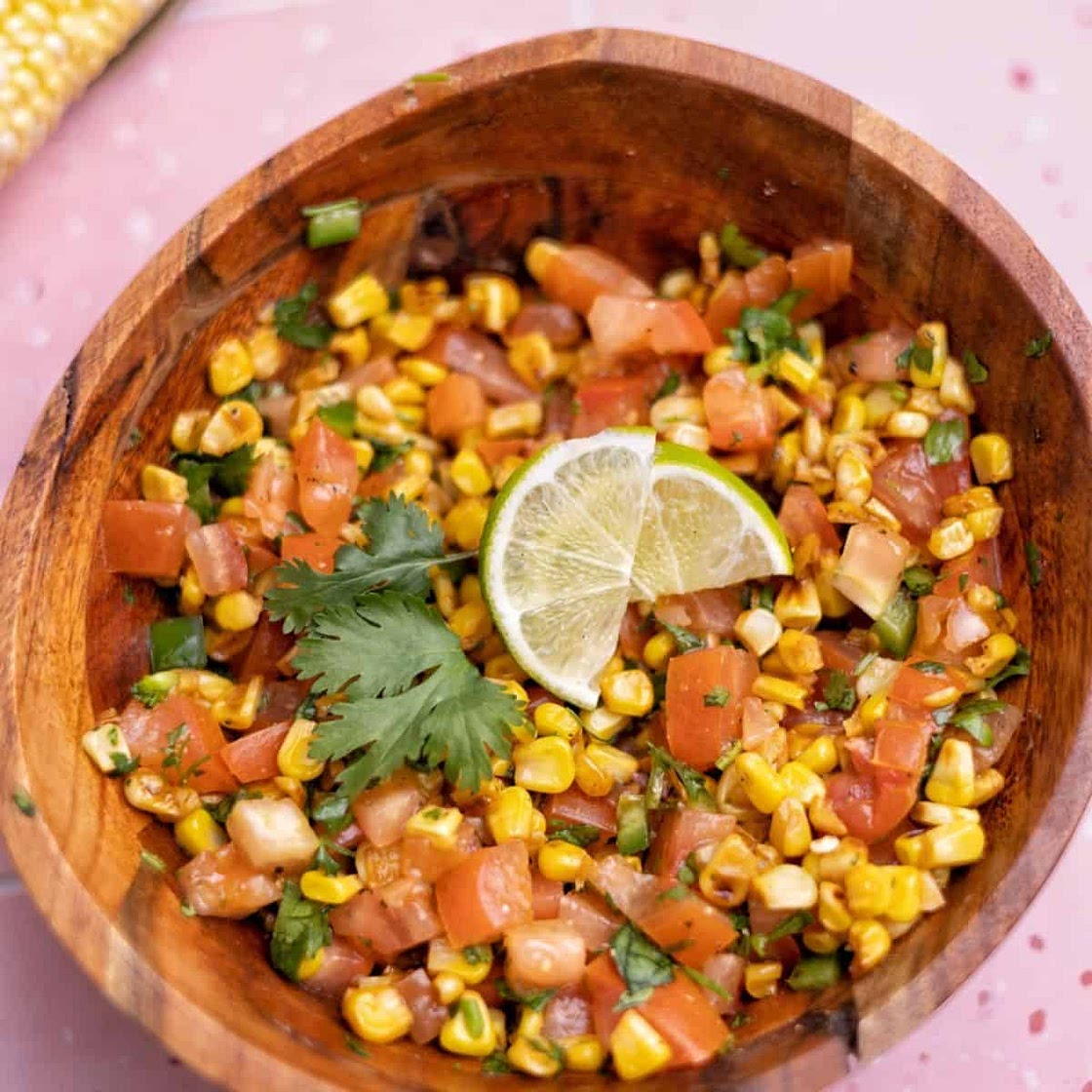 Charred Corn Salsa