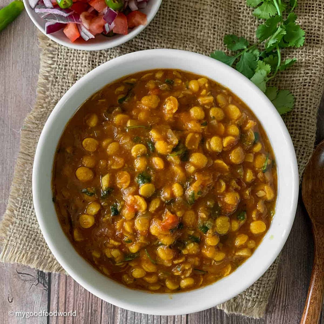 Home Style Chana Dal Fry Recipe In Pressure Cooker