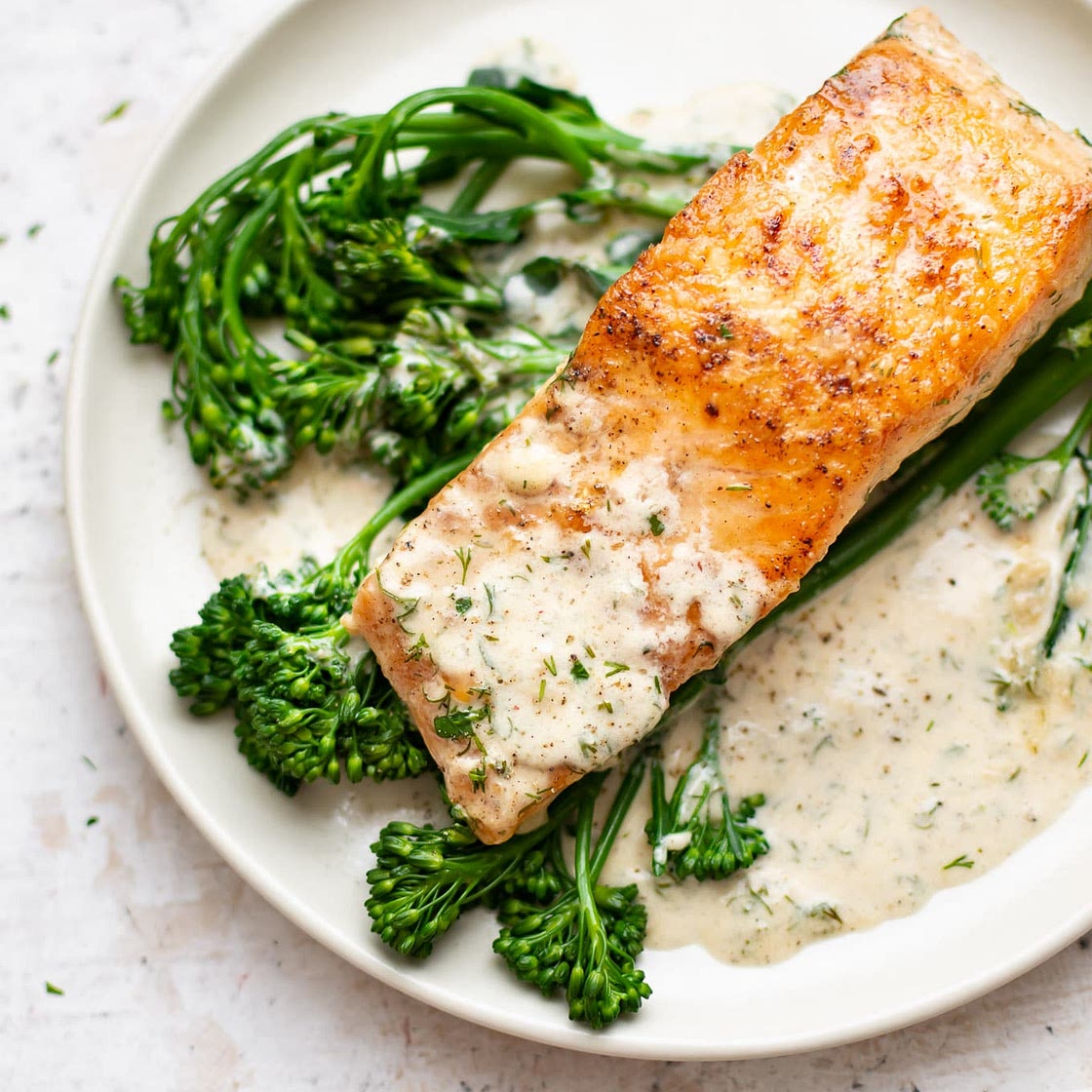 Creamy Dill Salmon