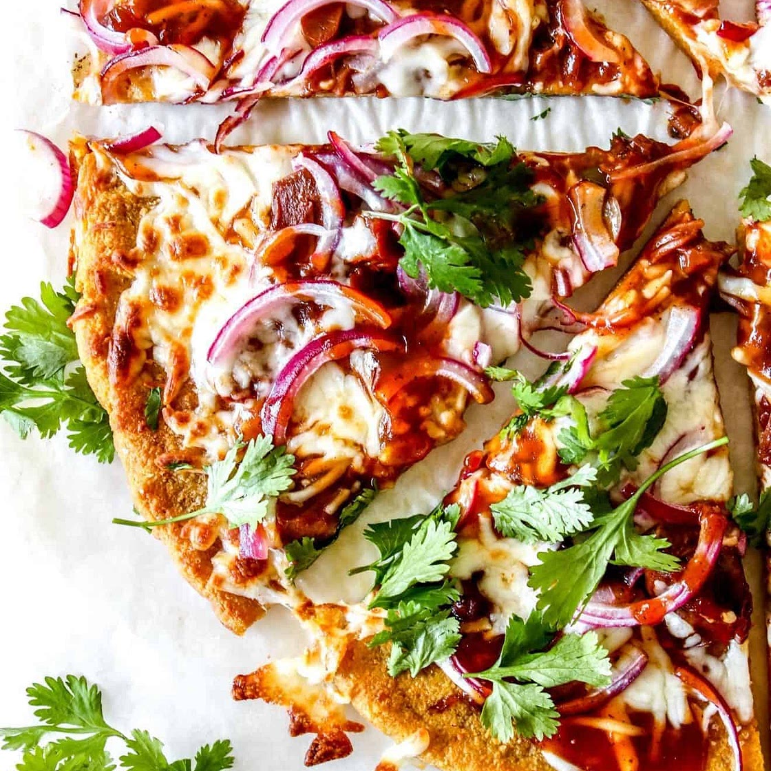BBQ Pumpkin Crust Pizza