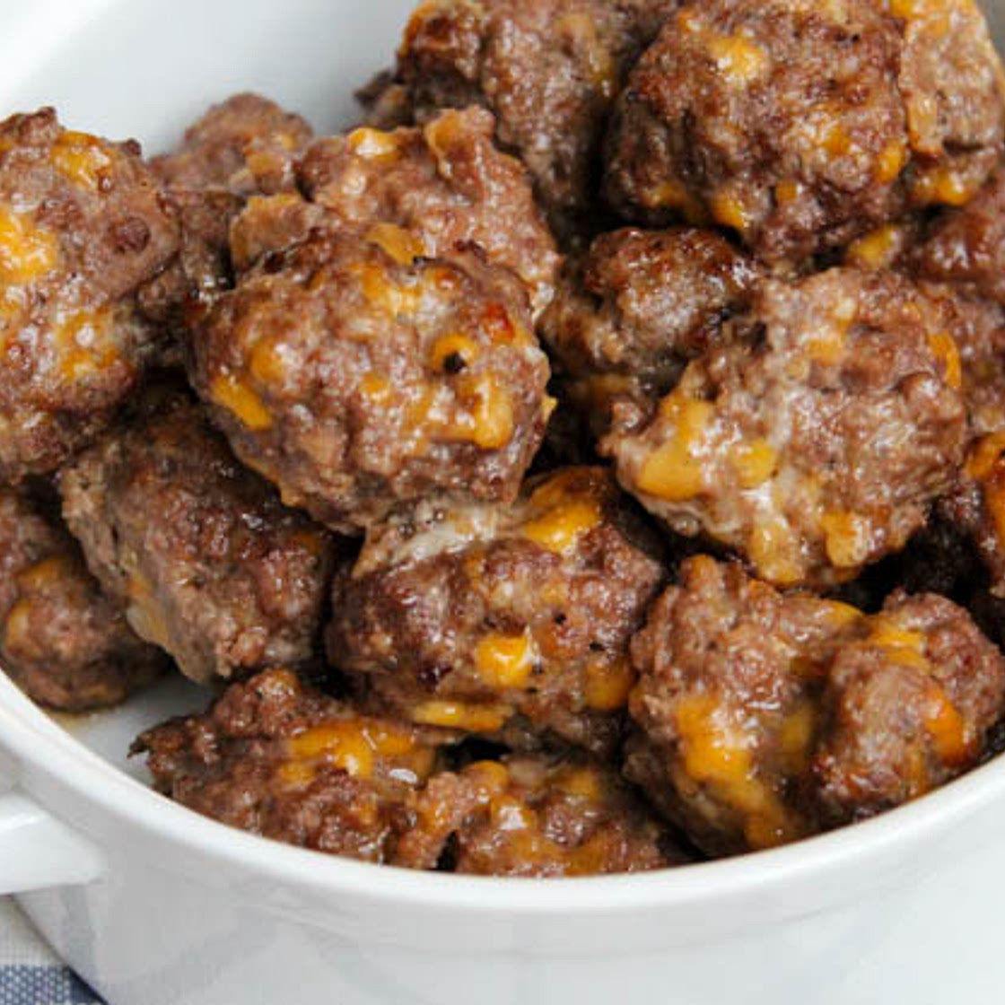 Air Fryer Barbecue Meatballs