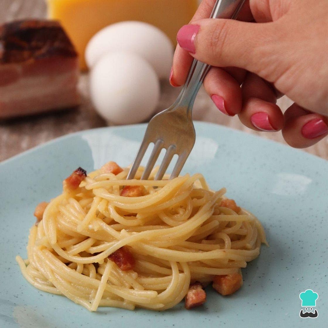 Receita de Macarrão à carbonara simples