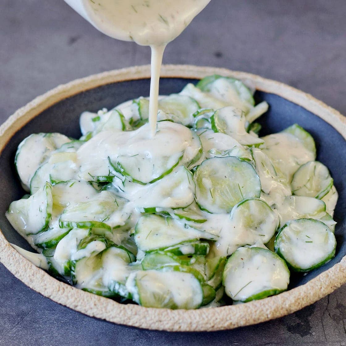 German Cucumber Salad