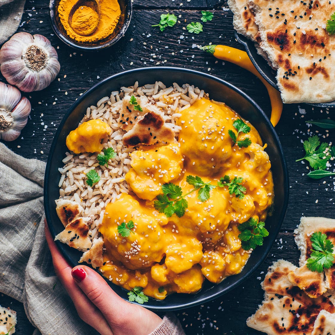 Blumenkohl-Korma Kokos-Curry