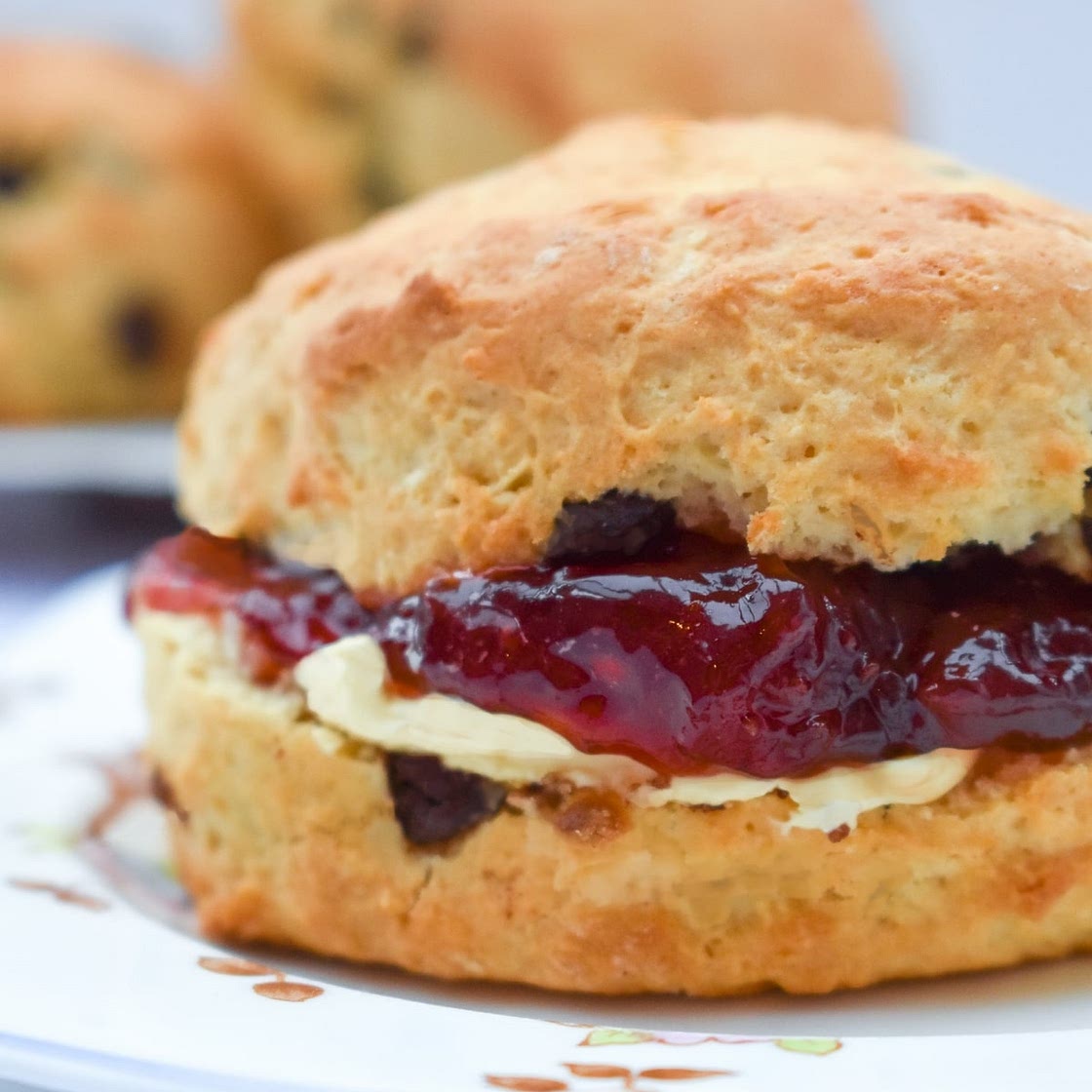 Vegan Chocolate Chip Scones - Small Batch
