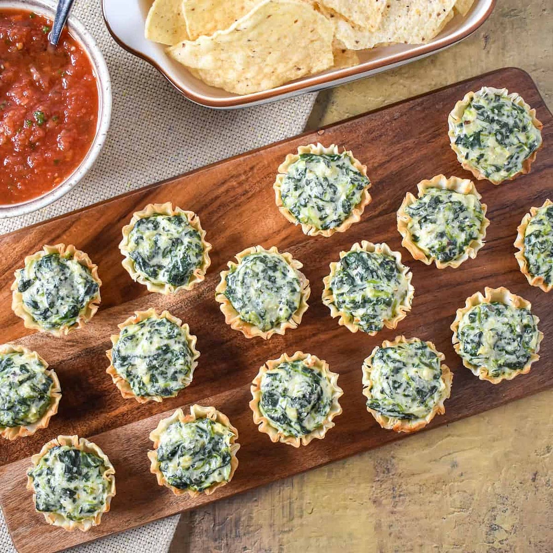Spinach Artichoke Bites