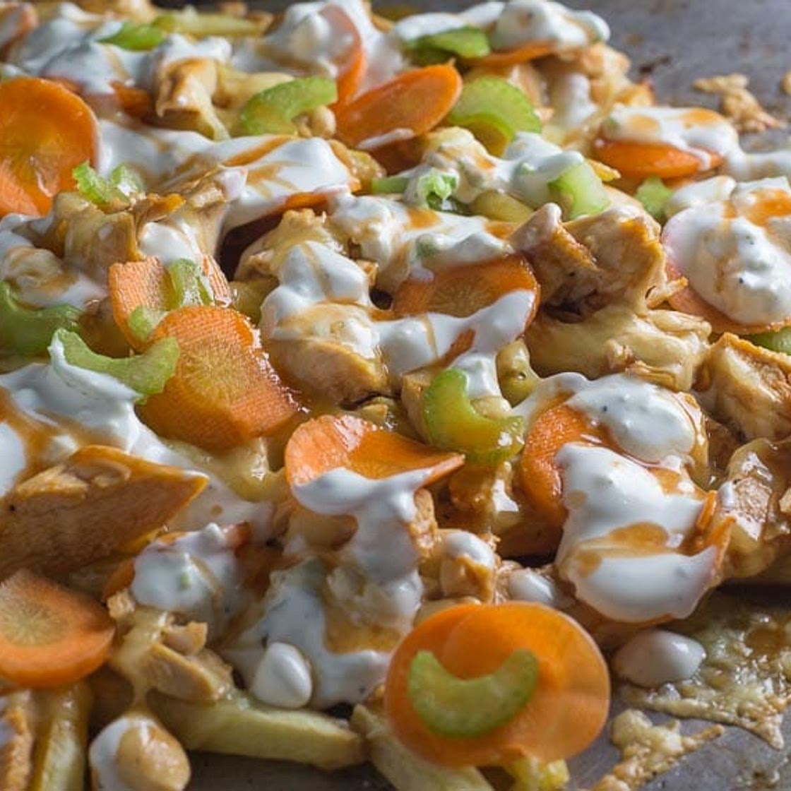 Low FODMAP Buffalo Chicken Fries