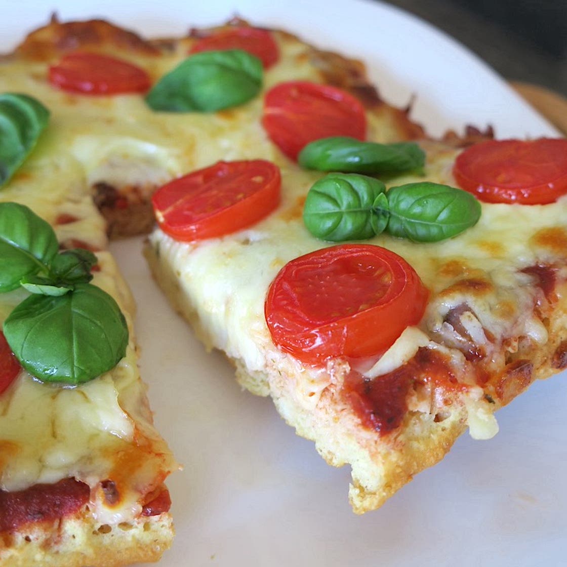 Keto Neapolitan Deep-Pan Pizza