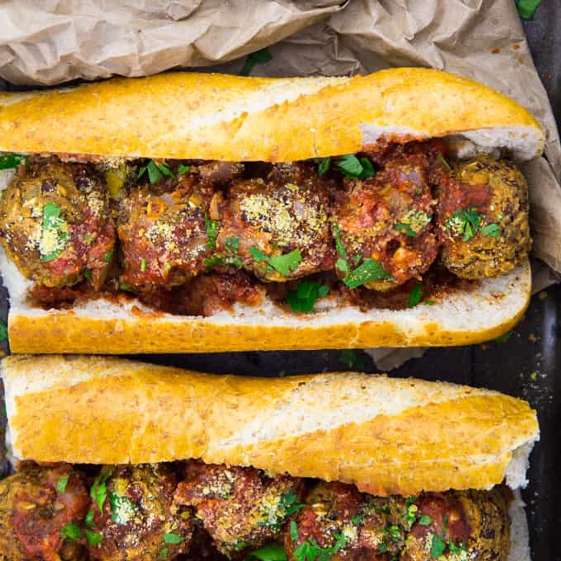 Vegan Meatball Sub