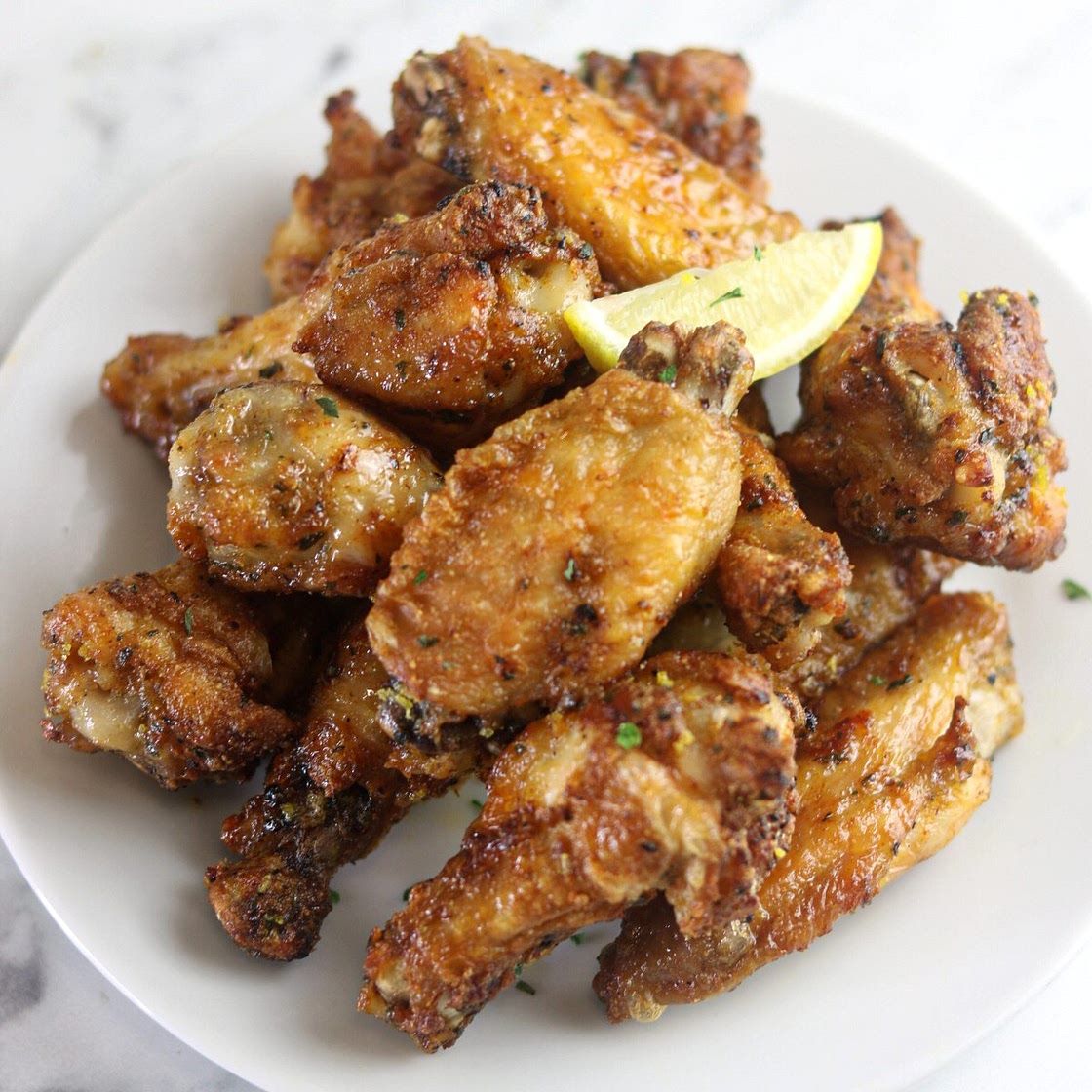Air Fryer Lemon Pepper Chicken Wings