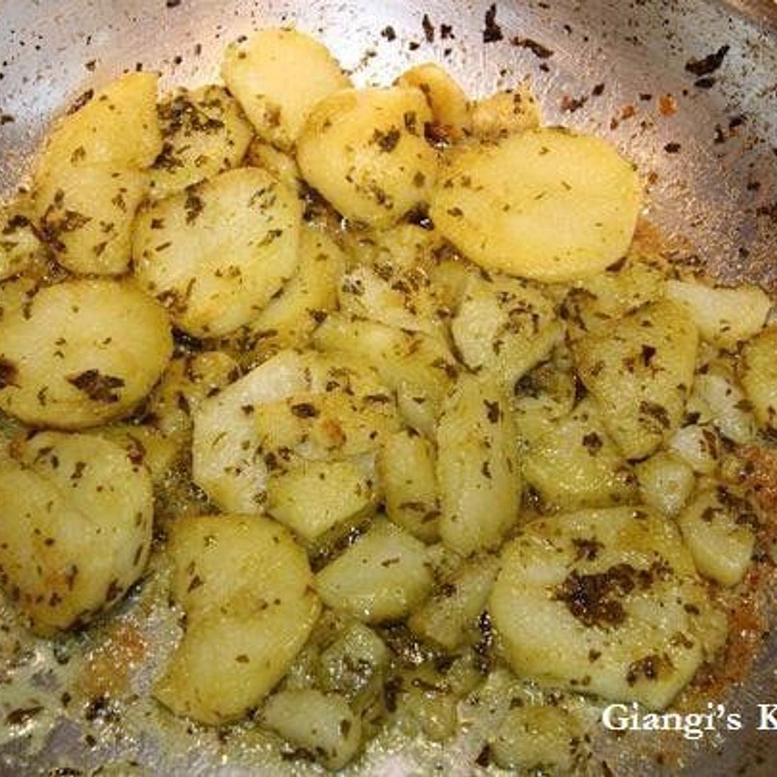 Potatoes Maître D' - French classic