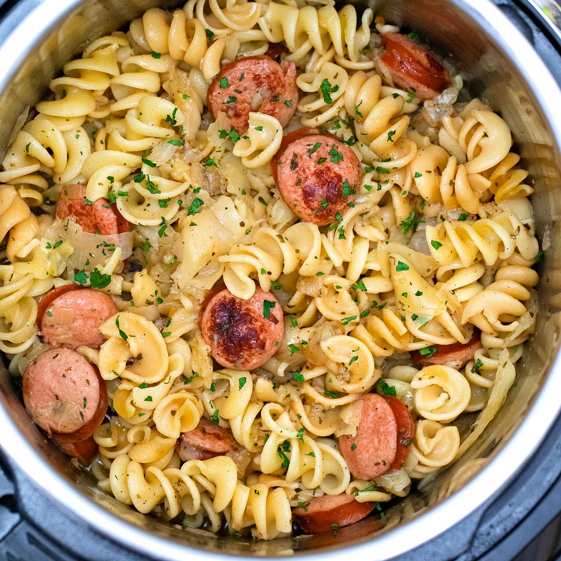 Instant Pot Cabbage and Noodles