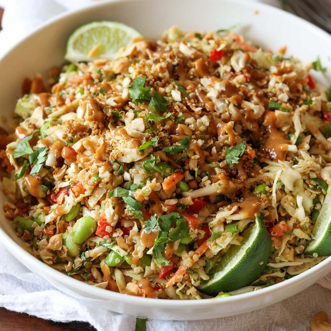 Thai Quinoa Crunch Salad
