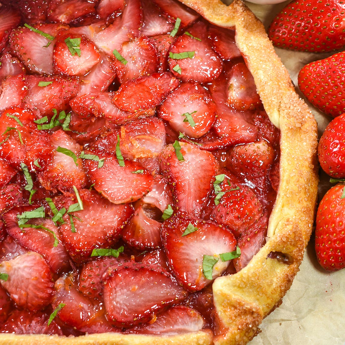 Strawberry Galette