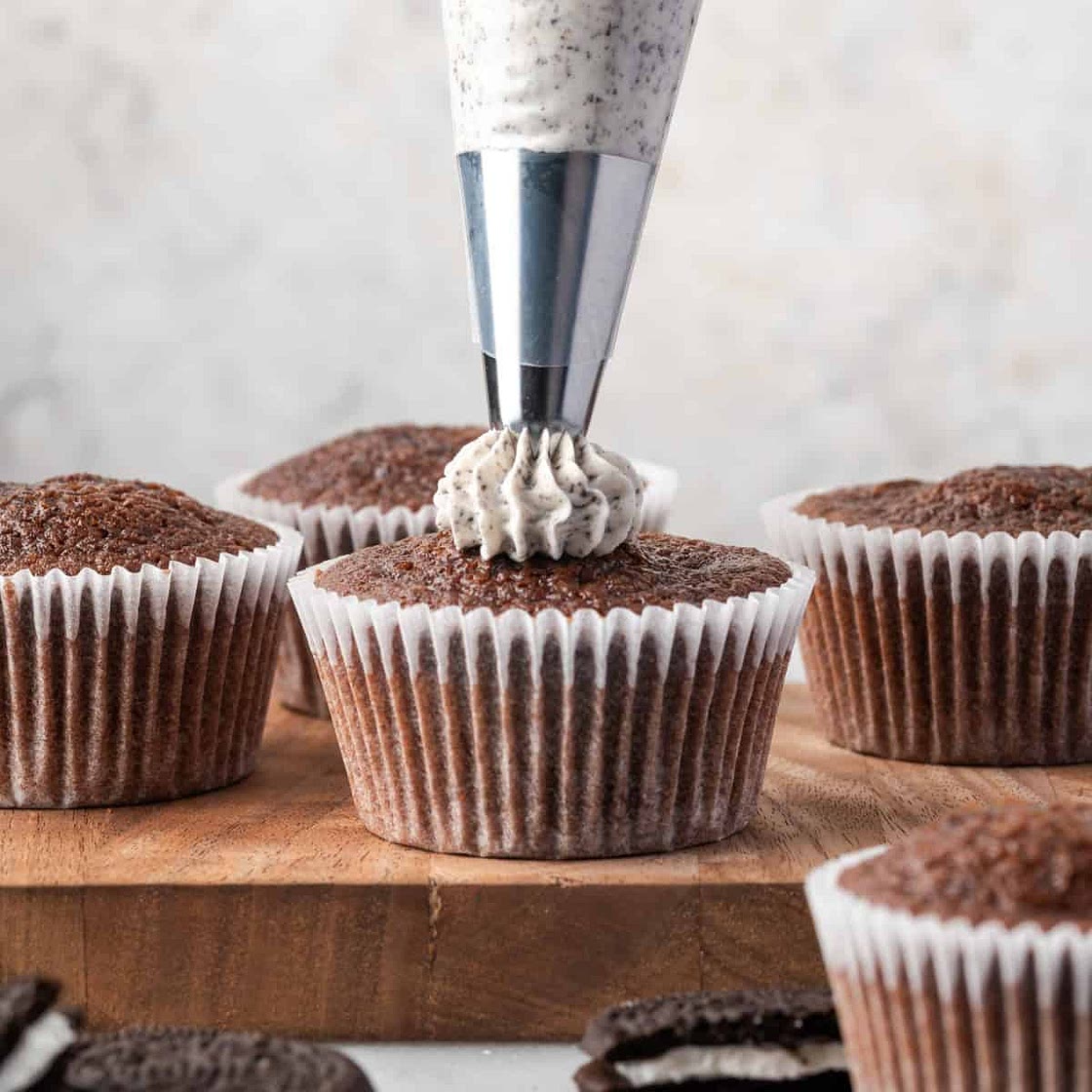 Dairy Free Cookies and Cream Frosting