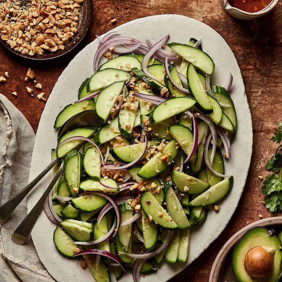 Cucumber Avocado Salad