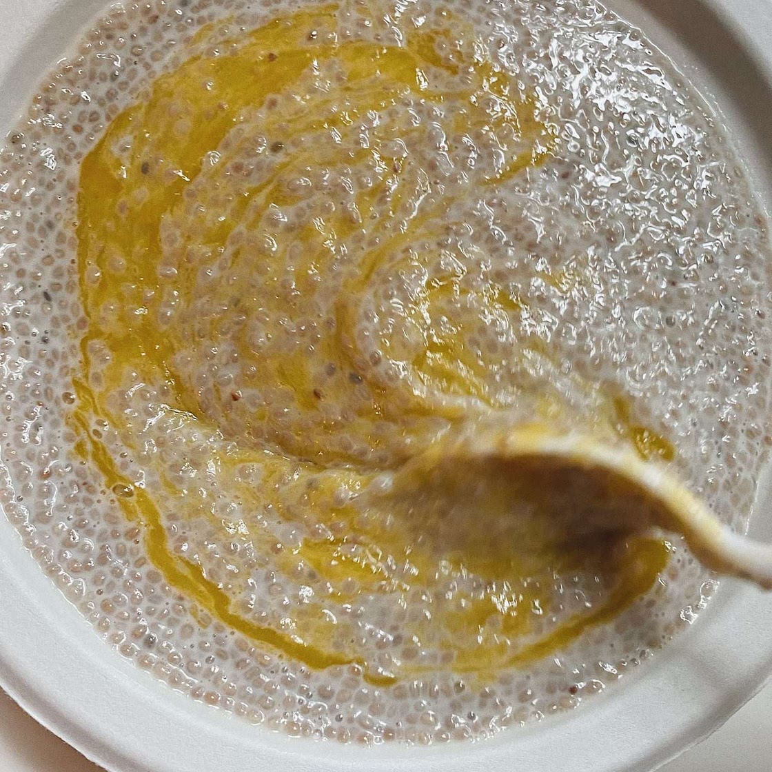 Mango Chia Seed Pudding