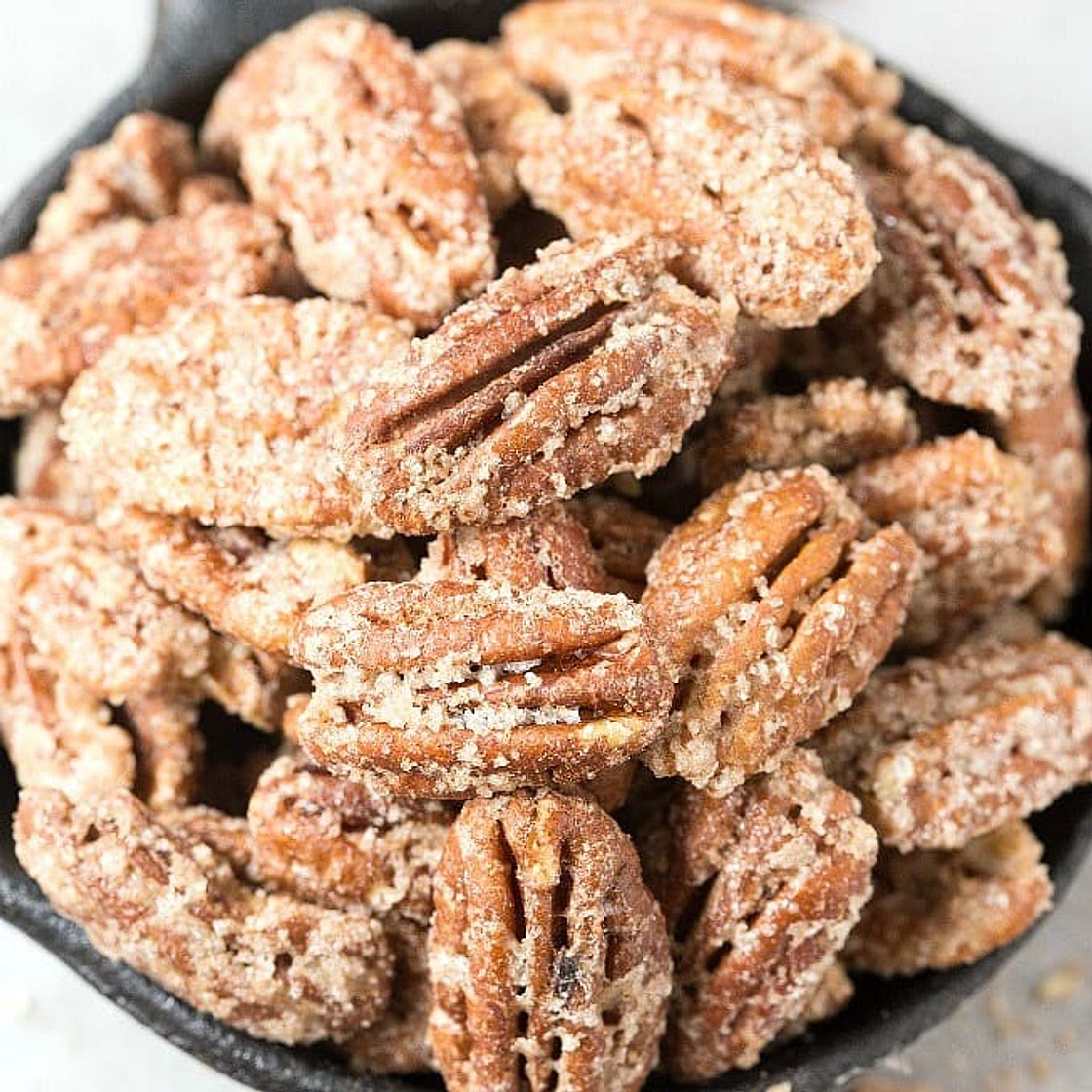 Keto Candied Pecans