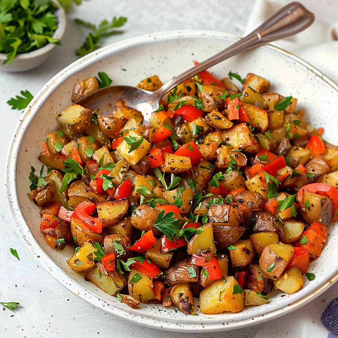 Air Fryer Breakfast Potatoes