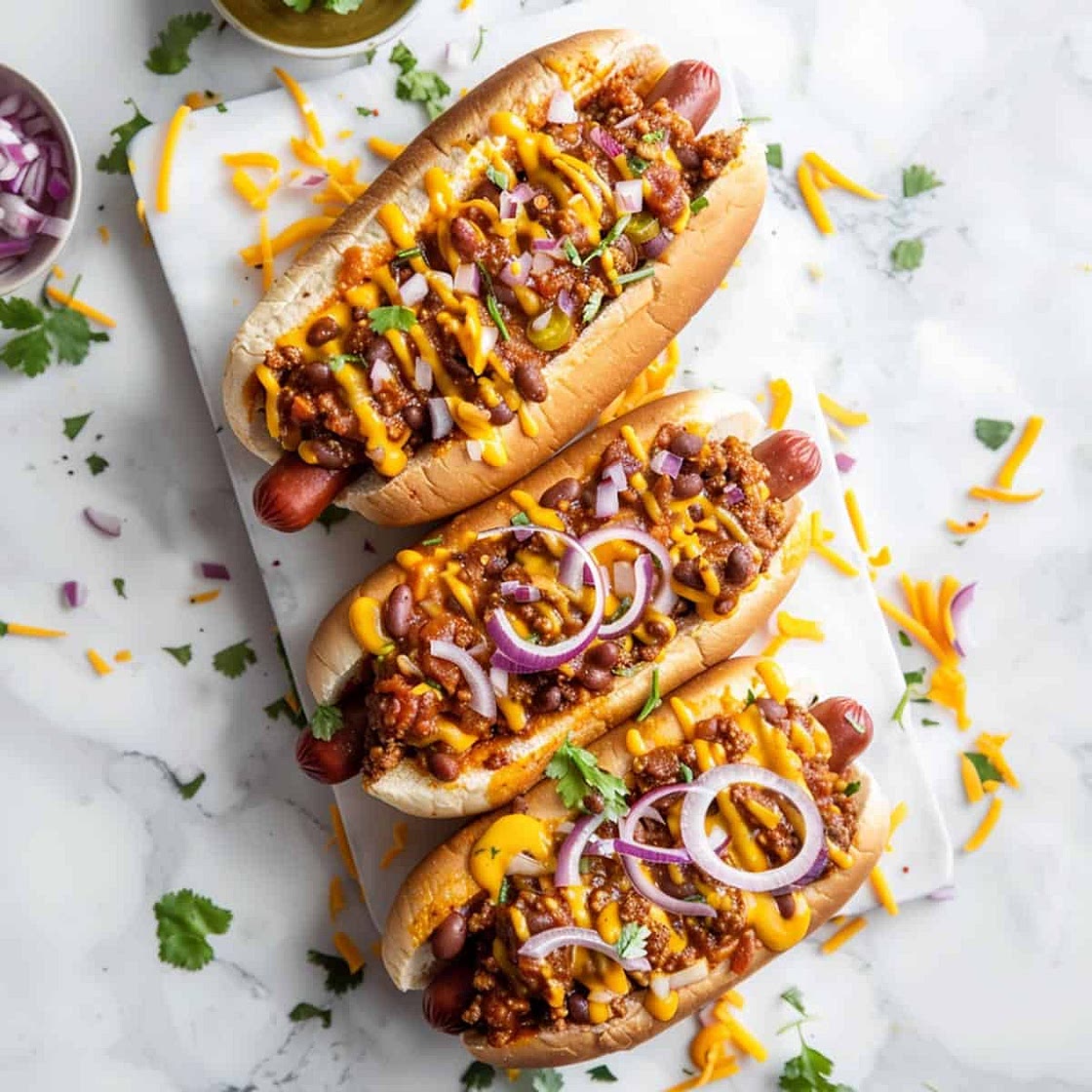 Vegan Chili Dog