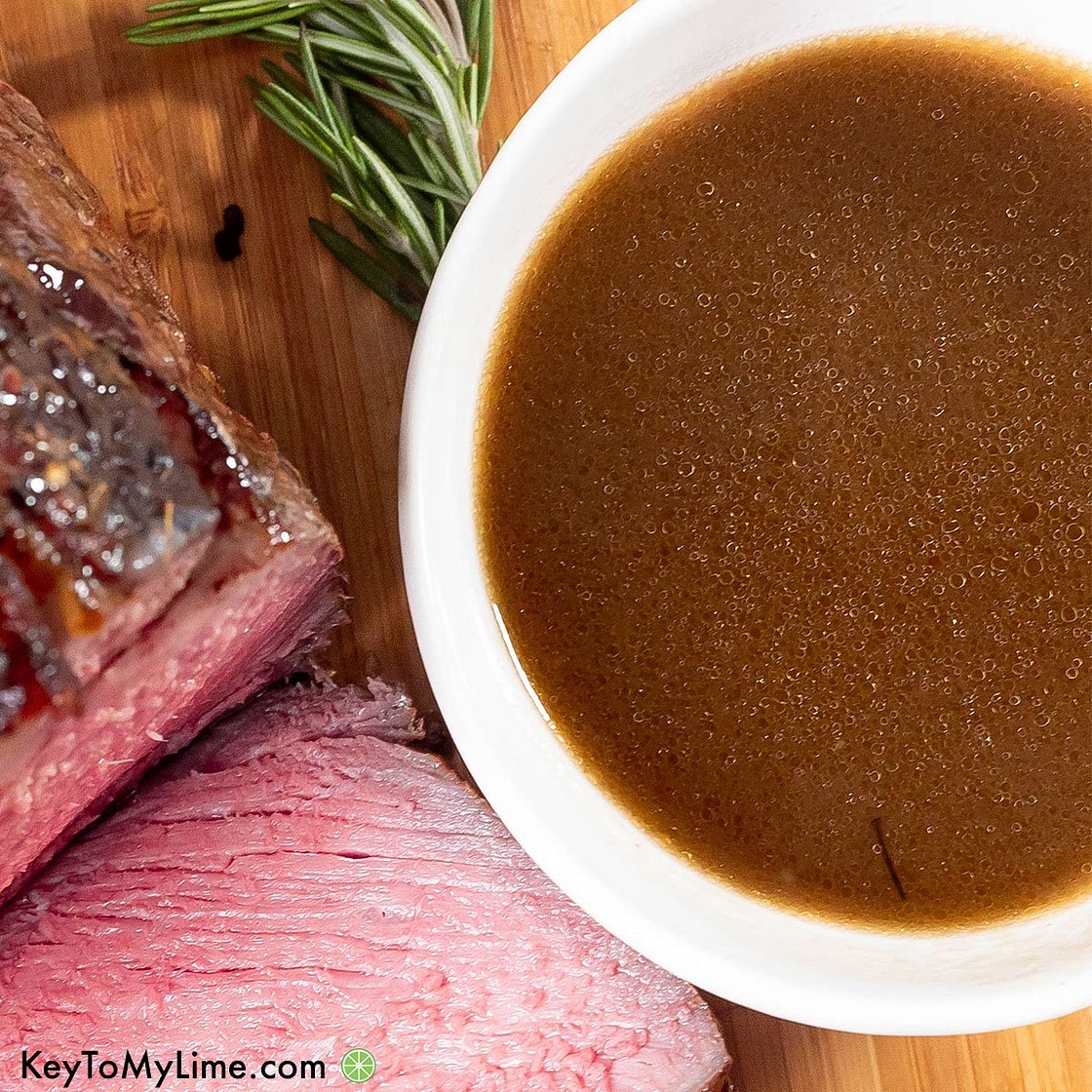 BEST Au Jus Recipe (With OR Without Drippings)