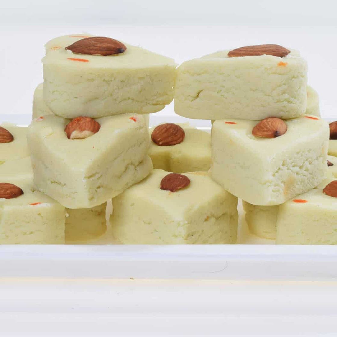 Vegan Almond Barfi