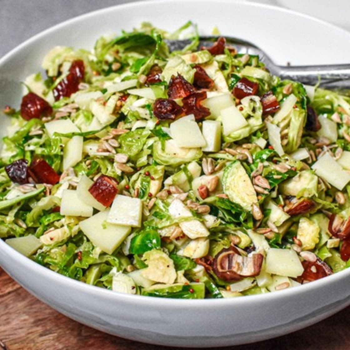 Shaved Brussels Sprouts Salad Recipe