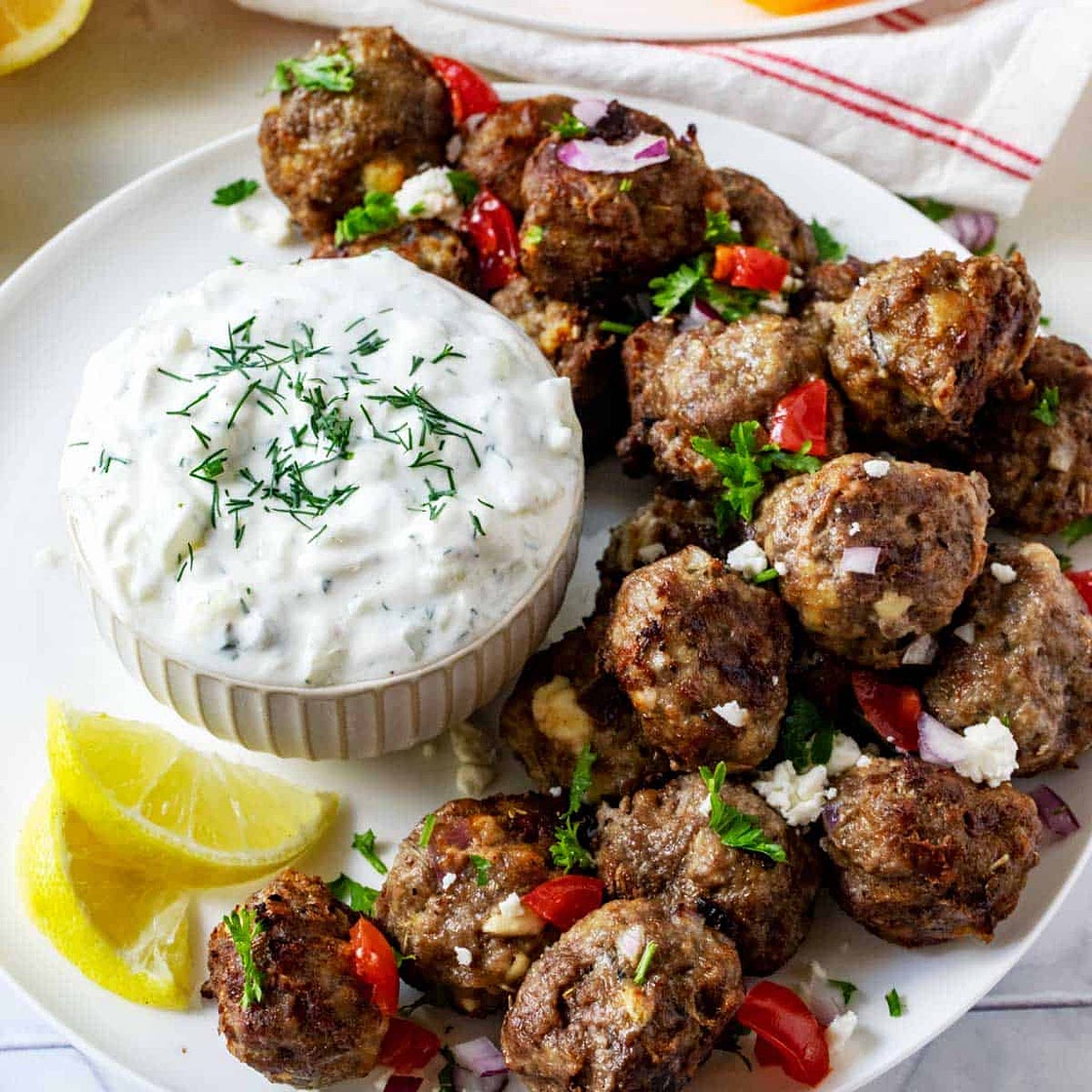 Keto Lamb Meatballs