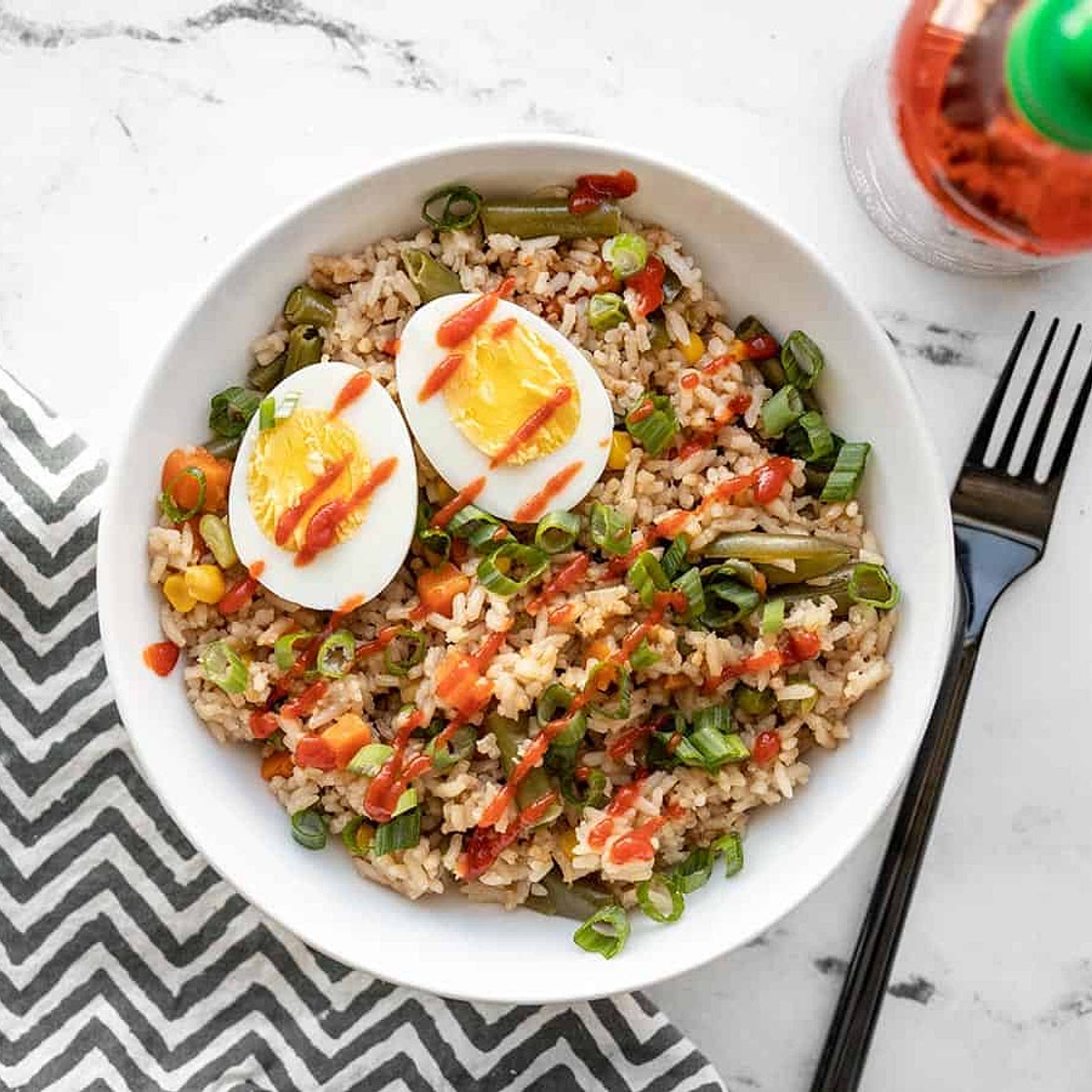 One Pot Veggie Rice Bowl