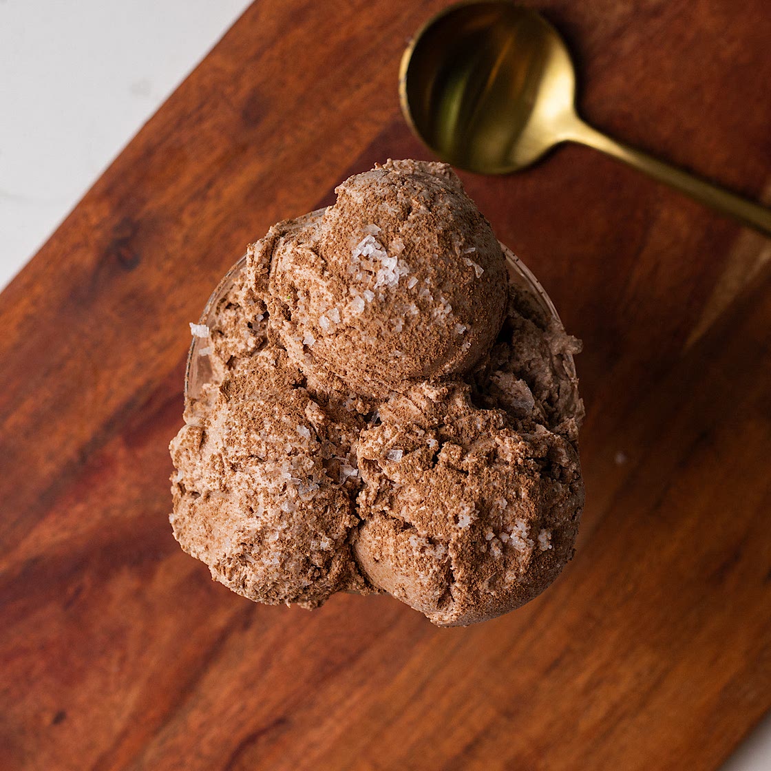 Chocolate Cottage Cheese Ice Cream (ice cream)
