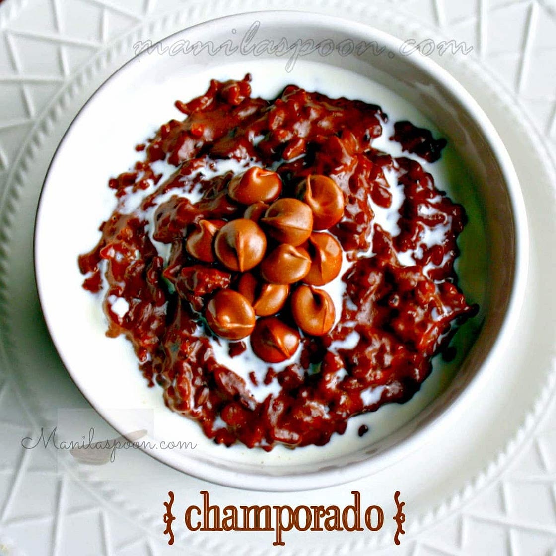 Ultimate Champorado (Filipino Chocolate Rice Porridge/Pudding)