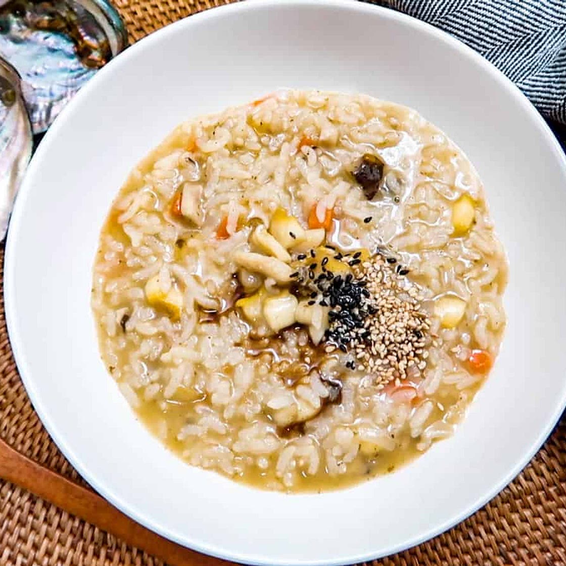 Korean Abalone Porridge