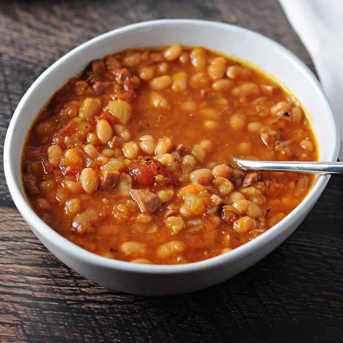 Instant Pot Navy Bean Soup with Ham