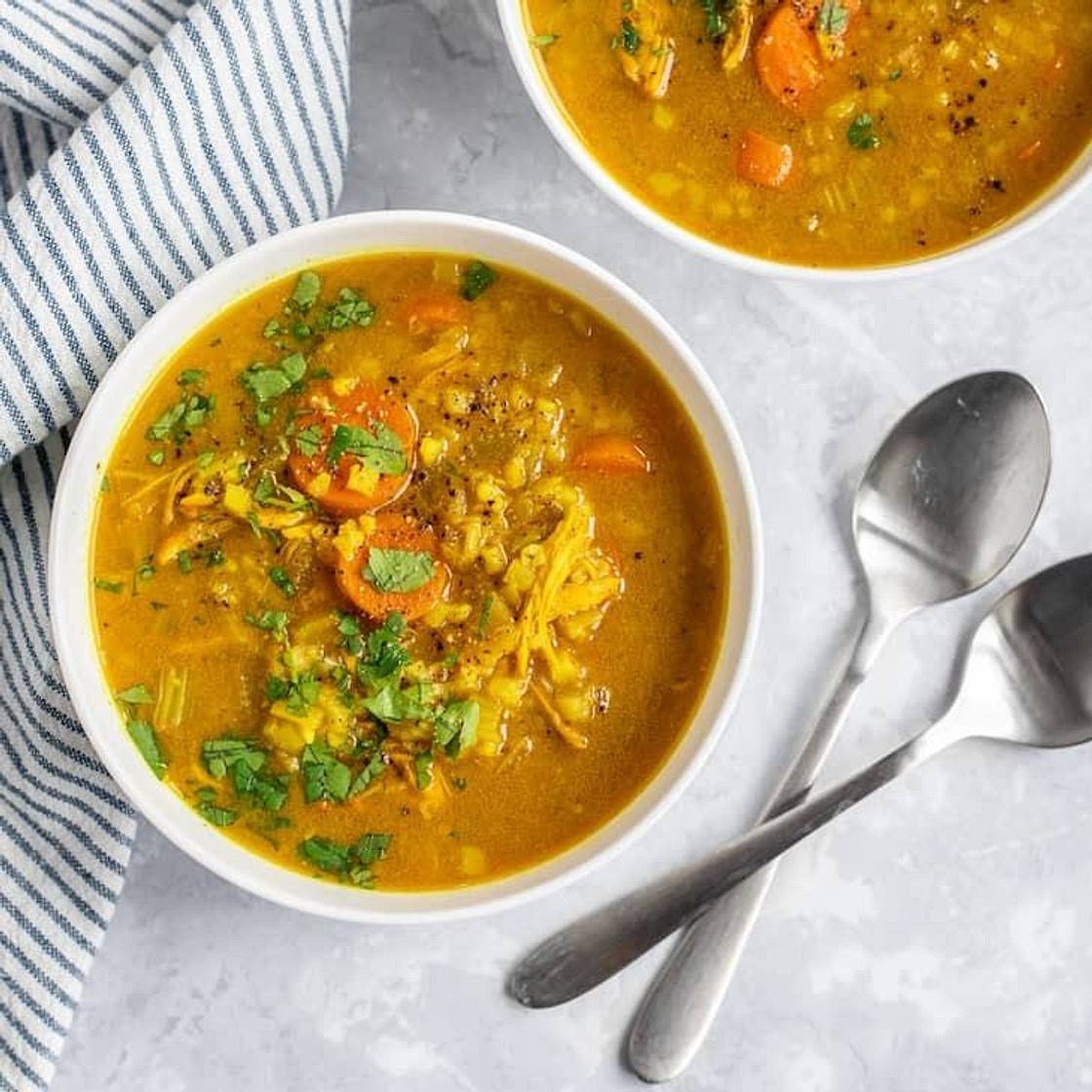 Keto Chicken Mulligatawny Soup Recipe