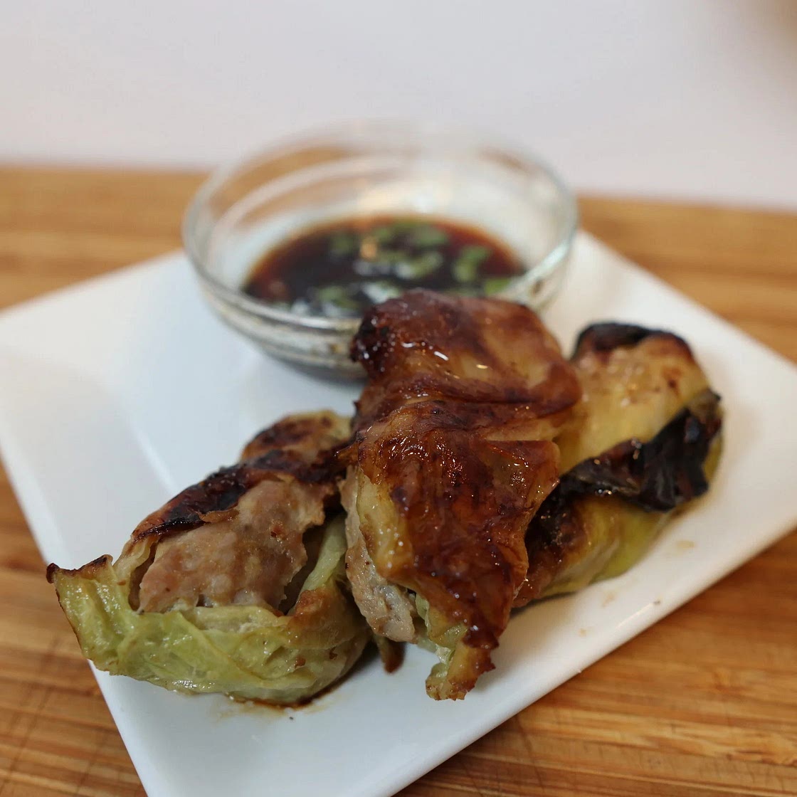 Cabbage Pot Stickers — Keto Twins