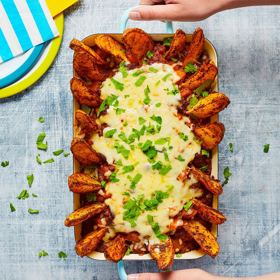 Chilli Cheesy Nachos | Slimming & Weight Watchers Friendly