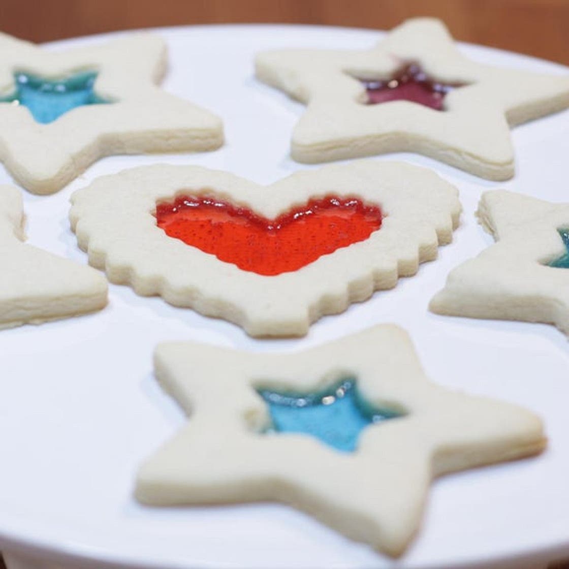 Stained Glass Cookies