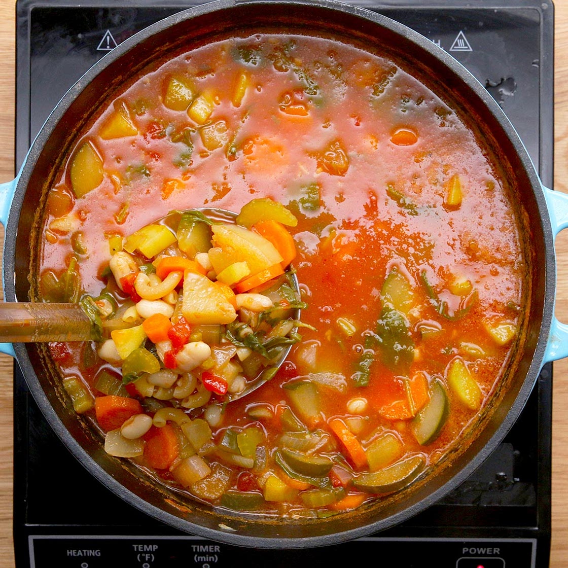 Summer Vegetable Minestrone Soup Recipe by Tasty