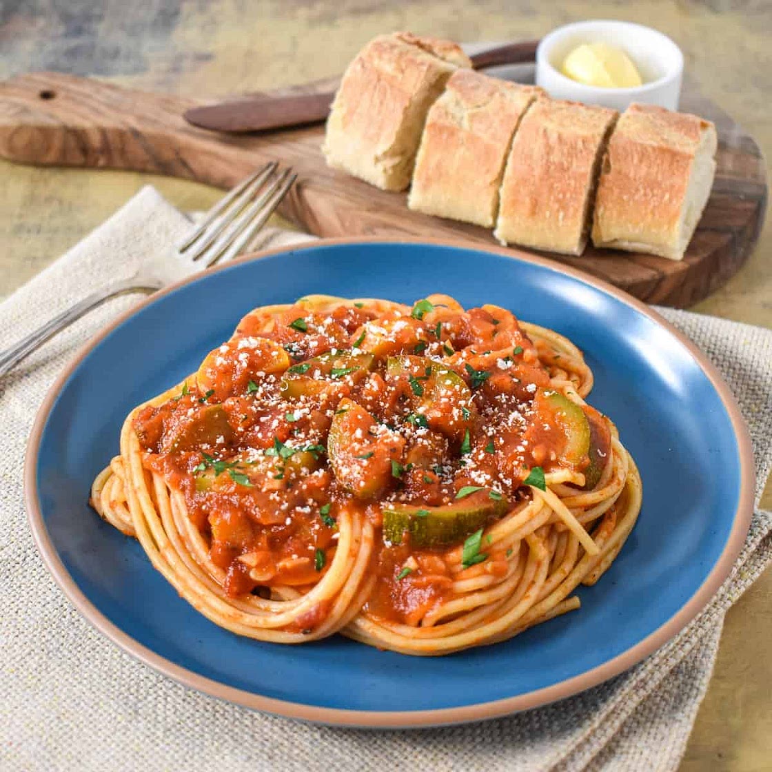 Spaghetti Sauce with Squash