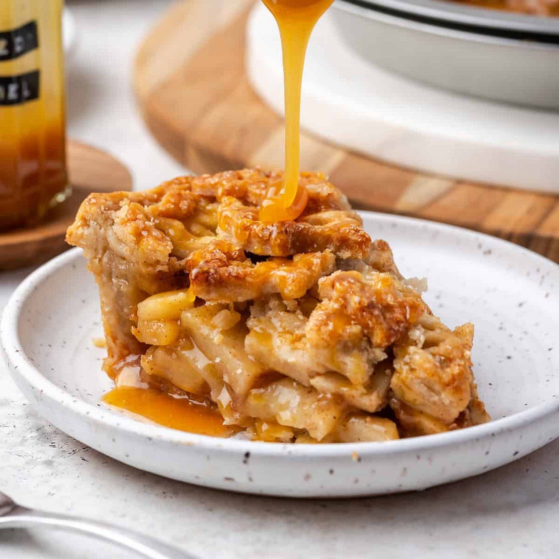 Salted Caramel Apple Pie