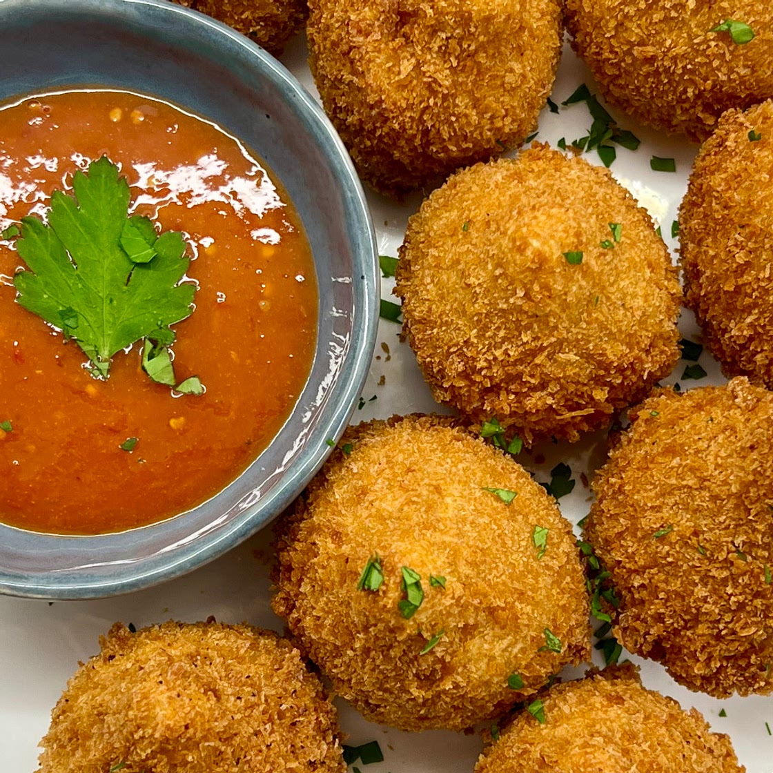 Vegan Coxinha - Brazilian Mushroom Croquettes