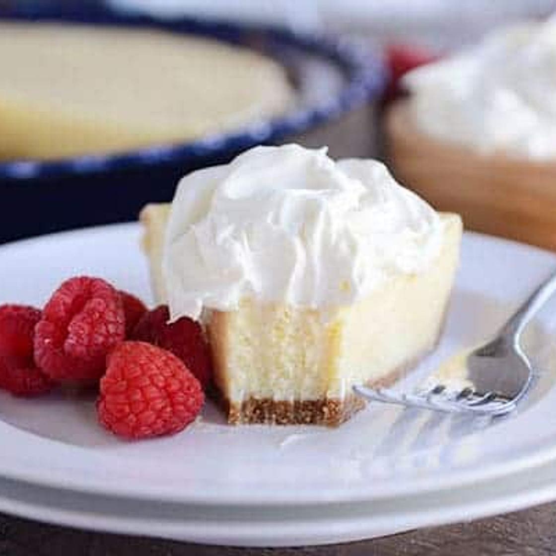 Magnolia Lemon Pie with Graham Cracker Crust