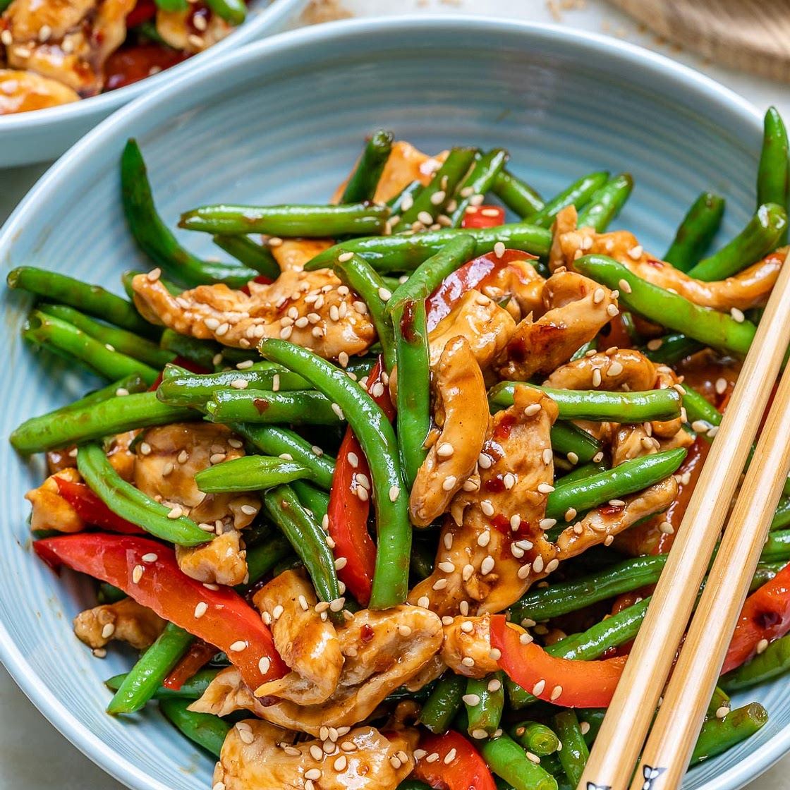 Make this Sesame Chicken Stir-fry on Busy Back to School Nights!