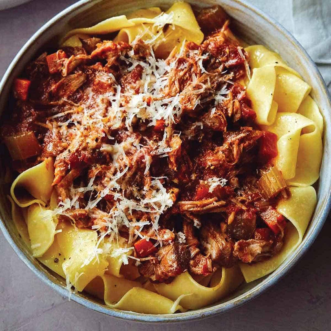 Braised Pork Ragu Pappardelle