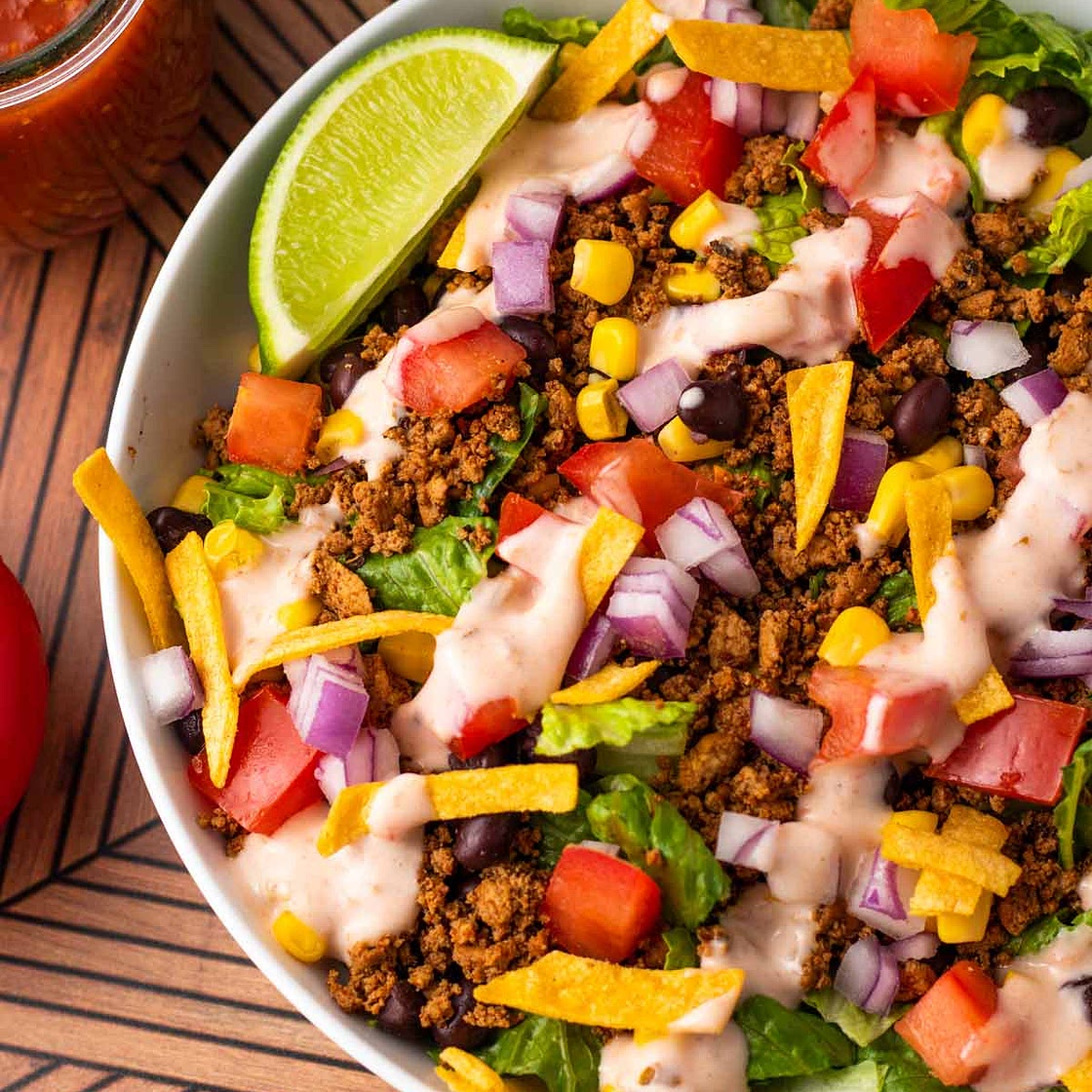 Vegan Taco Salad